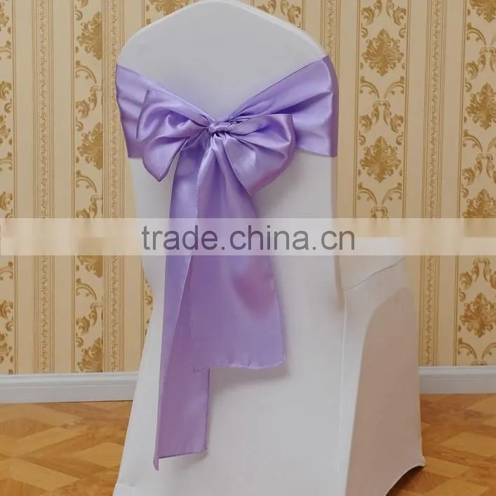 wholesale red color satin chair sashes for weddings