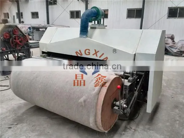 machine for carding cotton and wool textile worsted wool