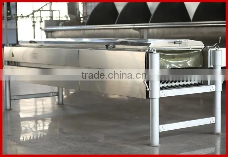 Chicken Slaughterhouse Horizontal Feather Plucking Machine