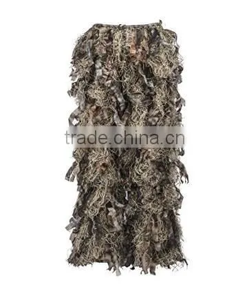 Woodland Camouflage Ghillie Hunting Suit Light Weight Green Brown