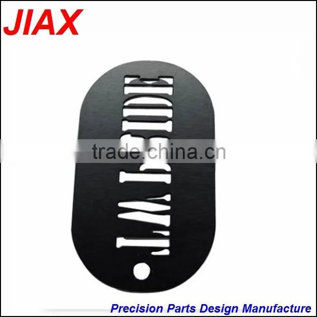 OEM ODM custom logo printed handbag metal name tags