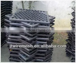 Flexible perforated metal sheet /hexagonal perforated sheets (factory)