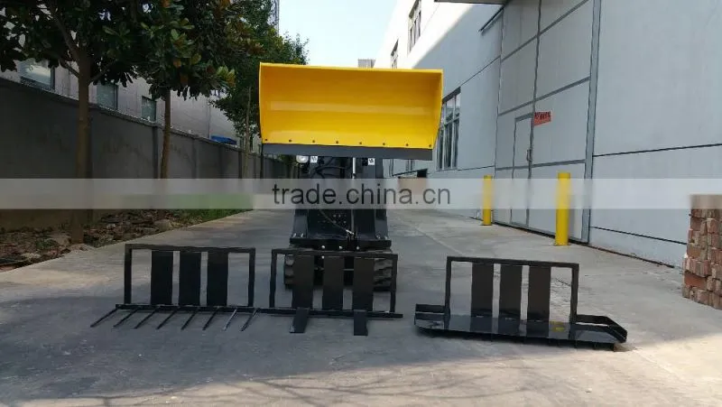 BY135 new product crawler mini front loader dump truck car with CE