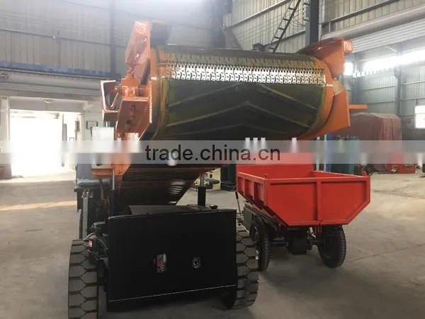 Long service life tunnel underground mining loader for coal mine