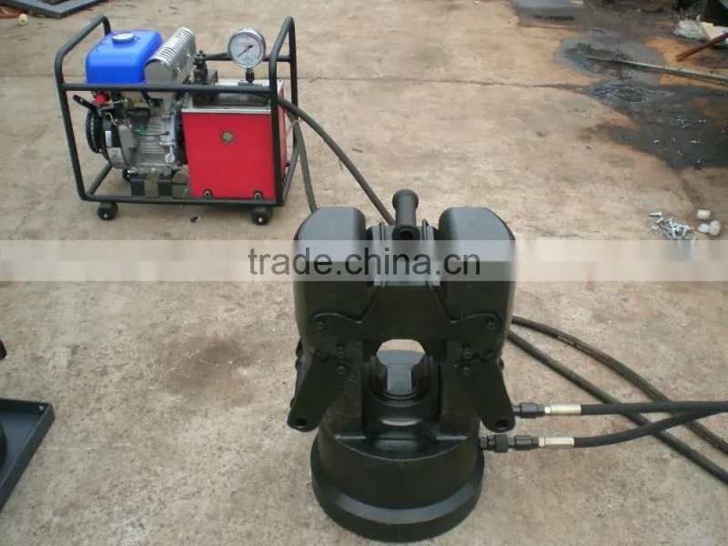 Hydraulic crimping tool hydraulic compressor with hexagon crimping