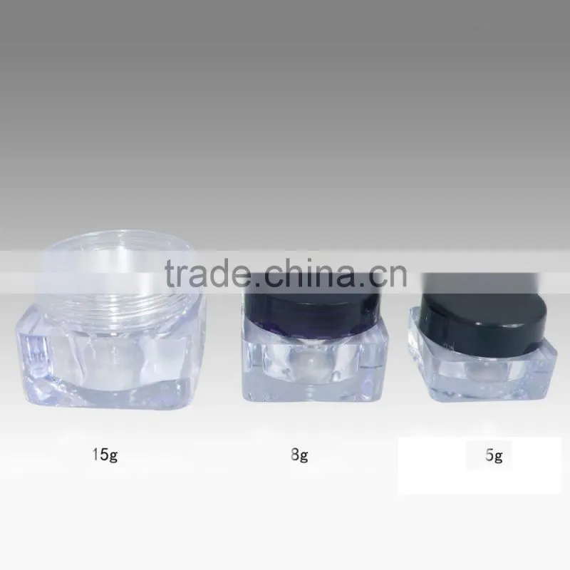 White 500ml HDPE Canning Jar for Cosmetic Jar