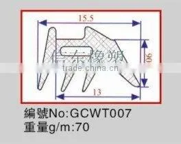 China good flexibility TPV rubber sealing tube and gasket