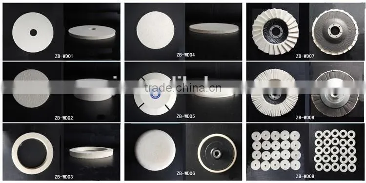 top quality customized felt polishing wheel