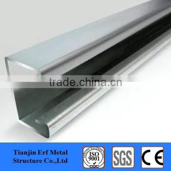 Galvanized C type purlin channel /steel c channel purlin