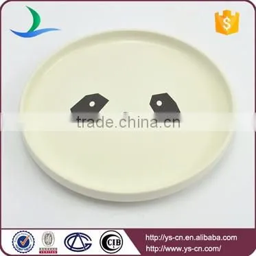 Panda design matt beige stoneware unbreakable dinnerware set