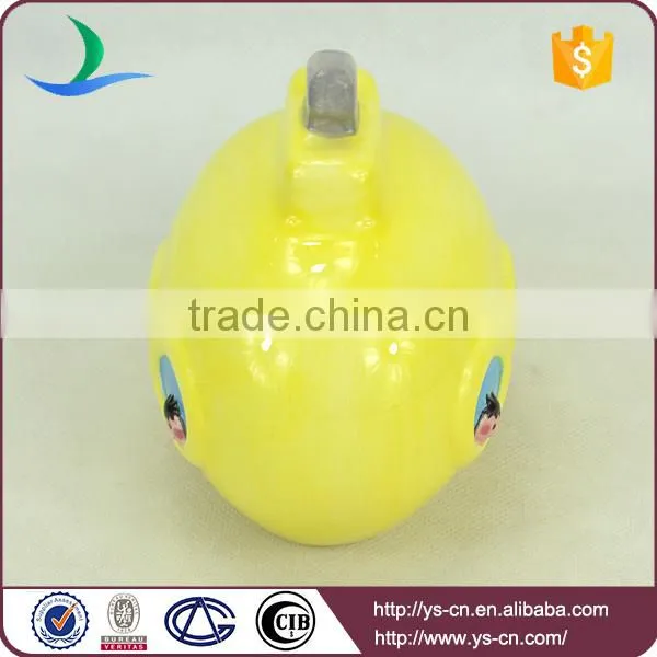 yellow toy china boat decoration,highwin produce decoration
