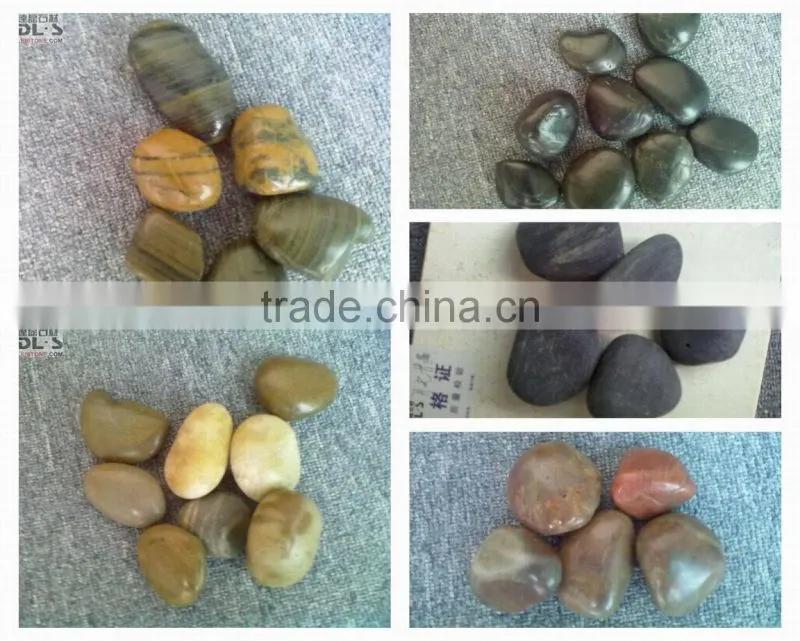 Natural River Stone White Round Pebble Stone 2-4cm