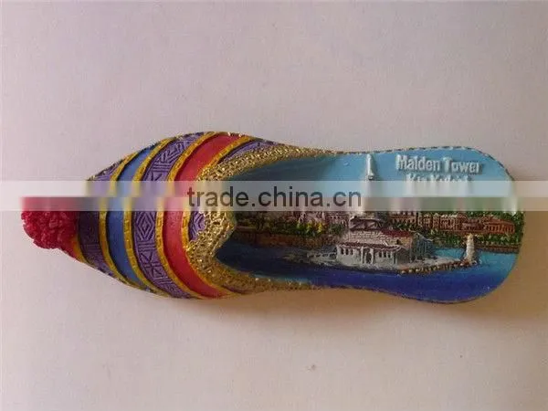 Polyresin landscape tourist souvenir magnets