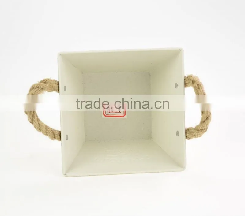alibaba wholesale antique home decoration beer square galvanized metal bucket