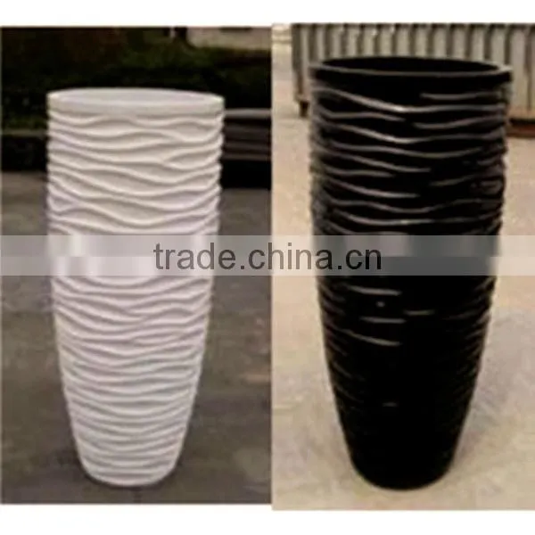 Patio Planter Deep Square Planter Box Plants Large Resin Planter Pot Container QL-66410