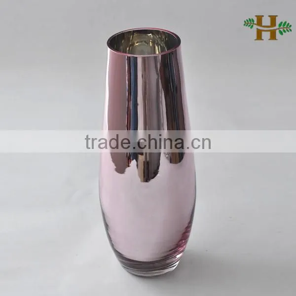 silver glass vases