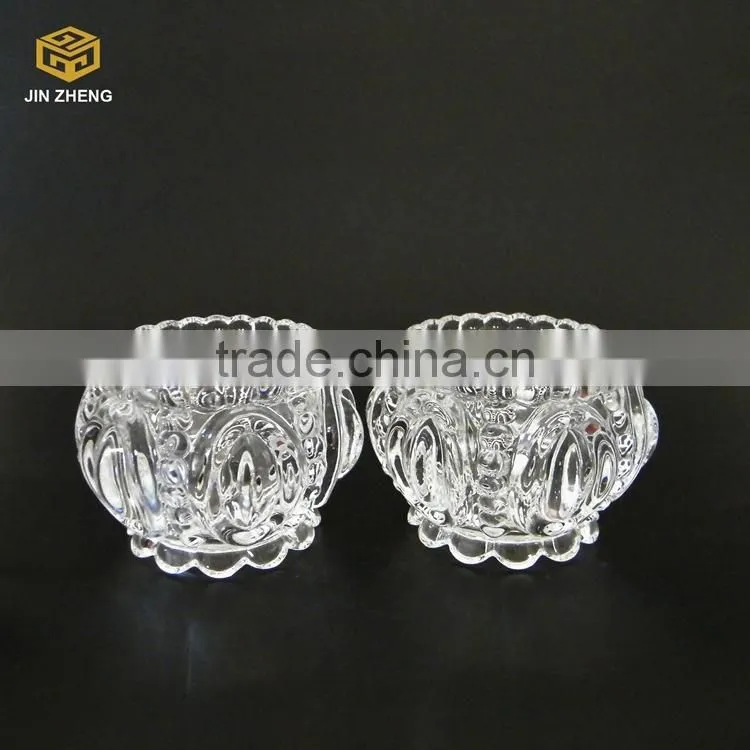 Wholesale crystal wedding centerpiece ,crystal glass candle holder
