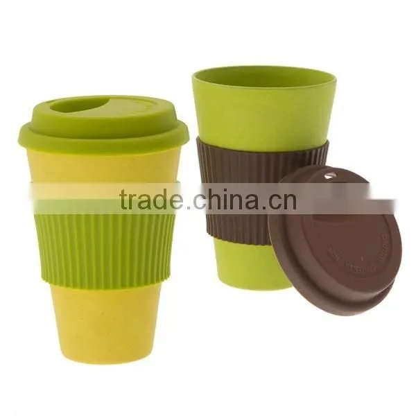 OEM available ECO friendly Manufacturer Supply Bamboofiber travel coffee cup