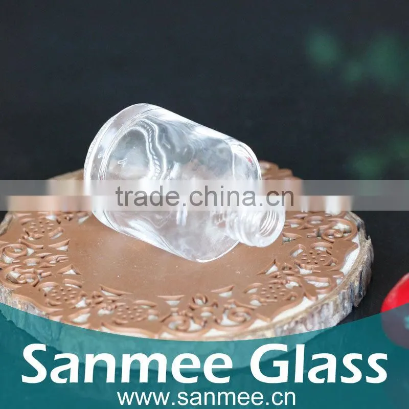 Supplies Mini Glass Bottles 20ml Transparent Perfume Bottle Glass