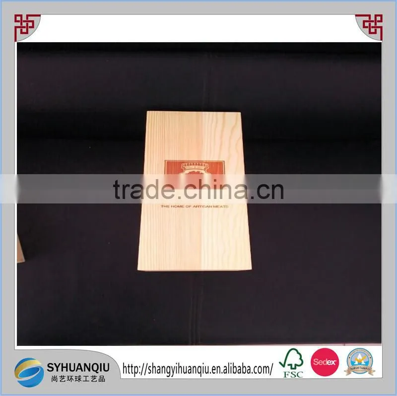 FSC wood customized wooden storage food box for packing CN