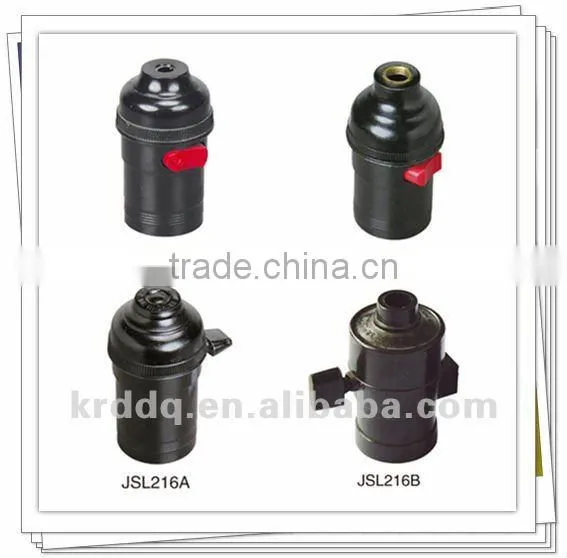 E27 brass screw shell lamp holder fitting