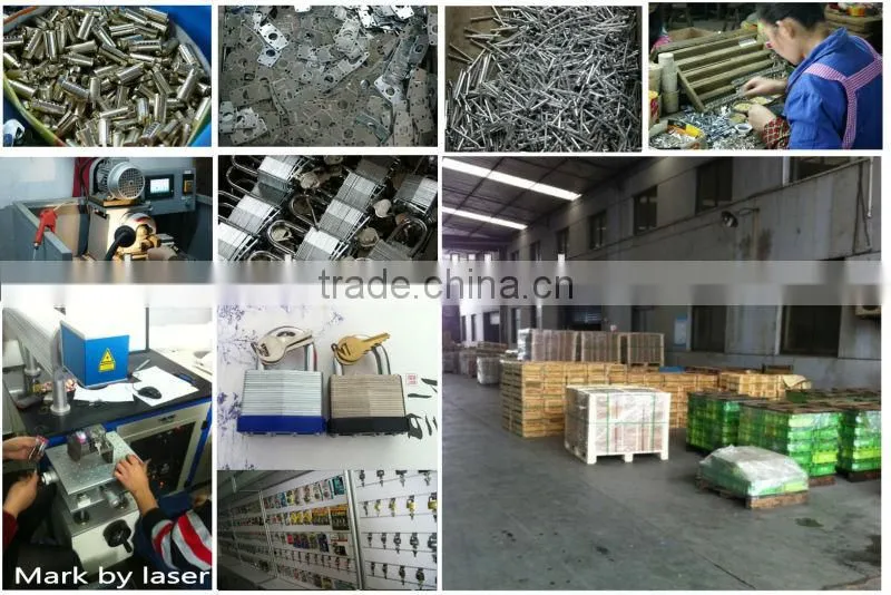 Laminated padlock for container