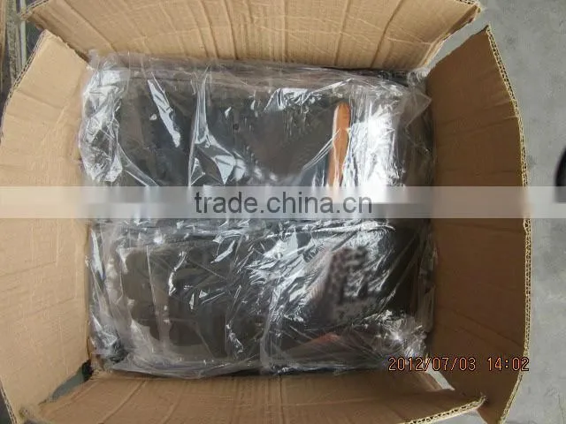 DDSAFETY Hot Sale Black Rubber Industry Gloves Working Gloves