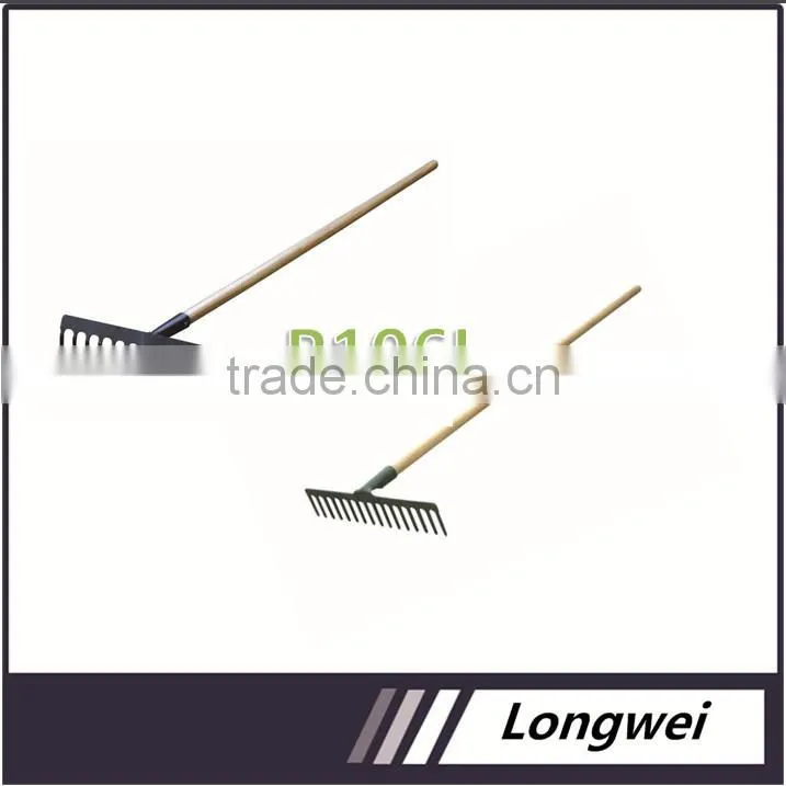 2016 low price manual power force hand farming Rake 108 for Africa Market