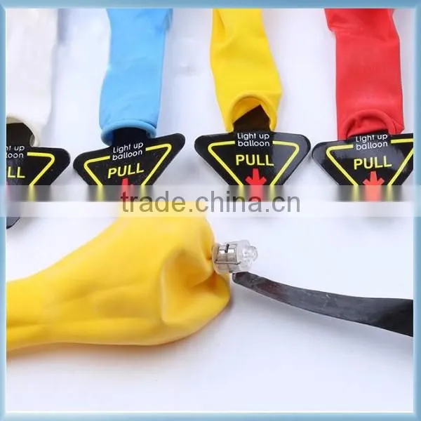 New led latex balloon factory wholesale party decortion glow in the dark led balloon