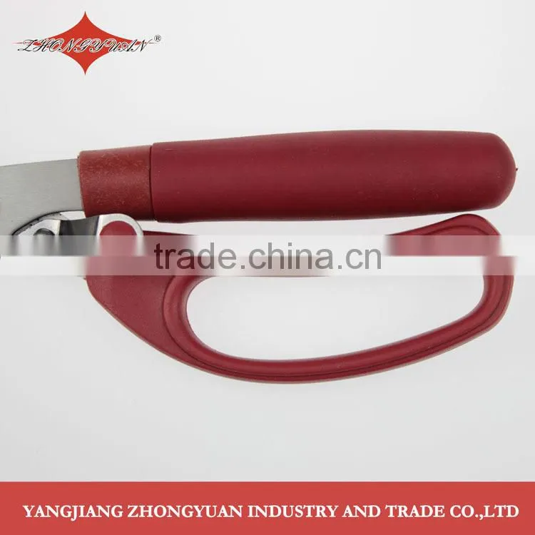 9 inches Stainless steel chicken bone scissors professional poultry shears with soft handle