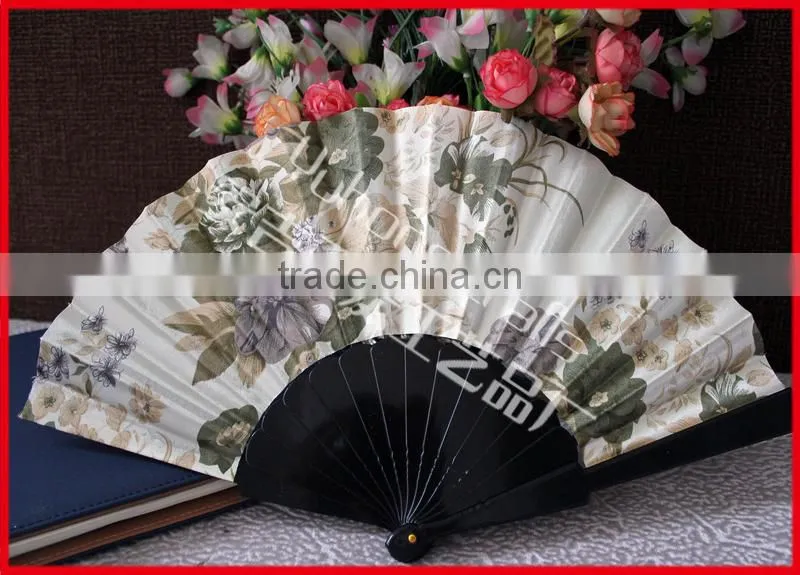 Promotional cloth advertising hand fan