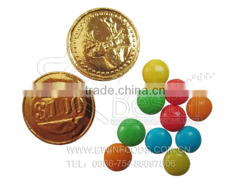 Gold Coin Chocolate and Chocolate Bean