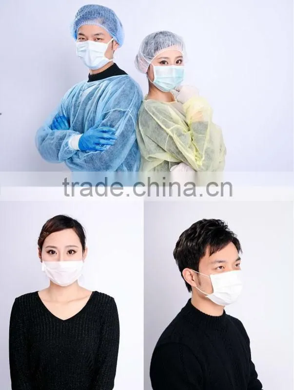 PP Nonwoven Disposable face mask facemask 3ply 2013 new style