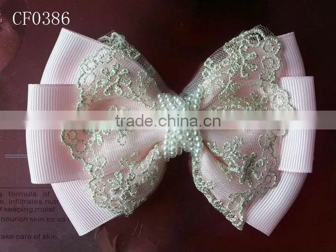 CF0384 New collection British style satin ribbon bow tie for garment accessories