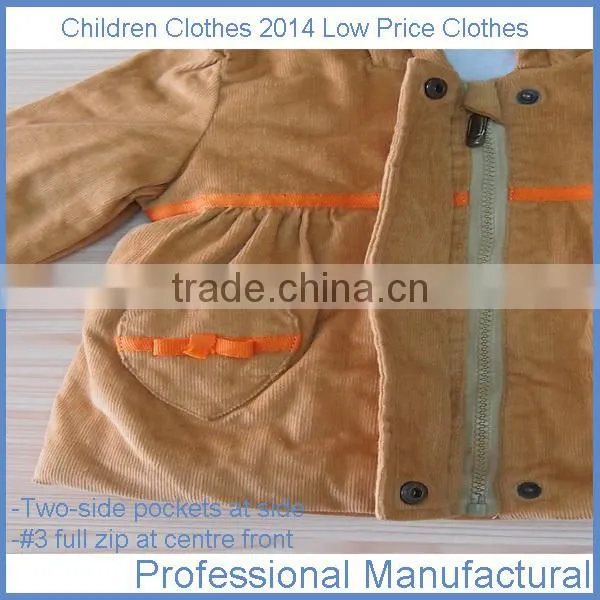 hot sales 100% cotton baby winter clothing jacket
