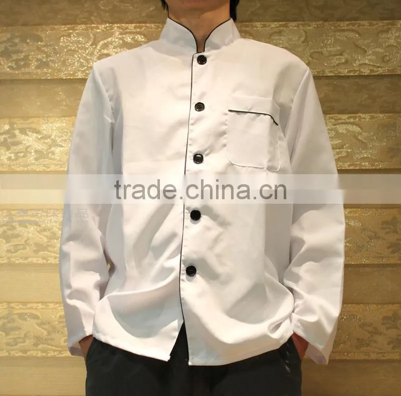 custom made cotton chef coat manufacture
