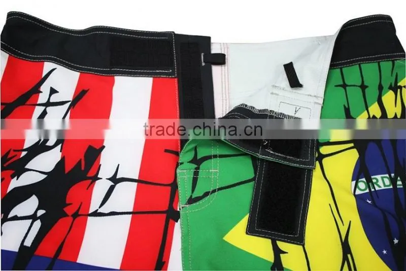 NEW AMERICAN FLAP PRINTE OF MMA FTGHT SHORTS FOR MAN