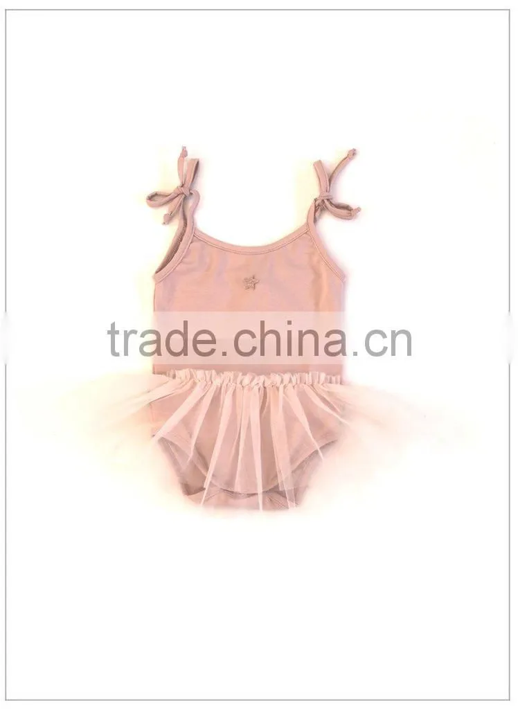Wholesale High Quality Little Baby cute Swimsuit Girls Summer Ruffle Child cotton Swimwear