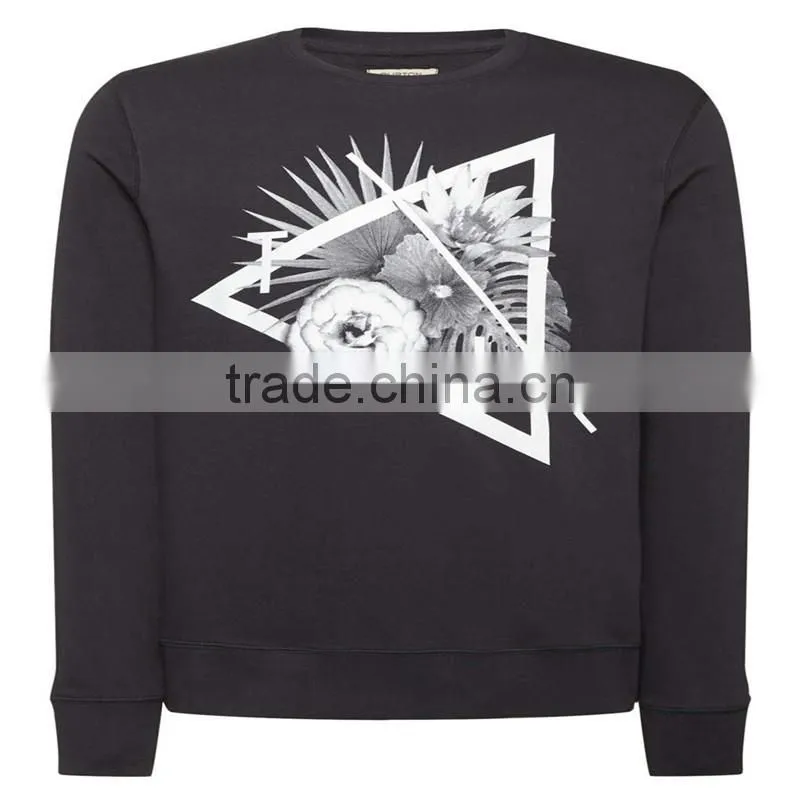 Custom print sweatshirt pullover screen printing hoodies for men