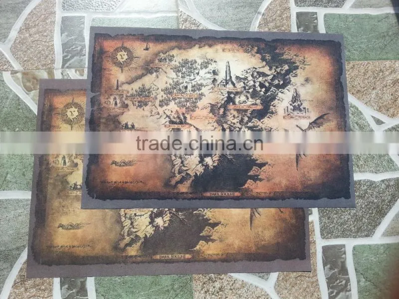 printing logo map