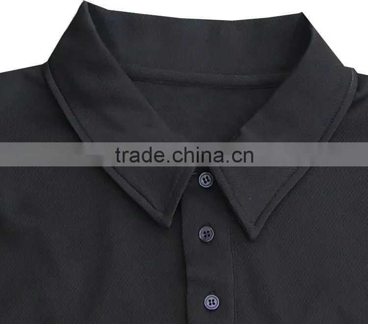 Mens cooldry work t-shirt 100% polyester safety orange polo shirt