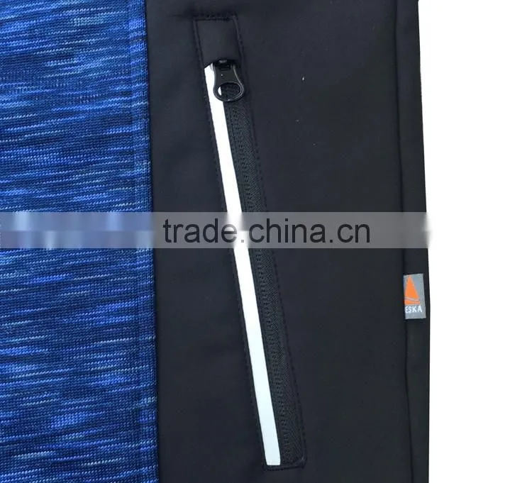 Unique design man knitted fleece cheap autumn jacket