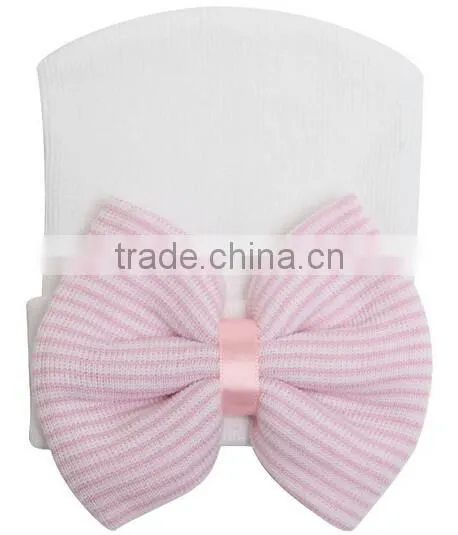 2016 new design soft touch knittng baby hat