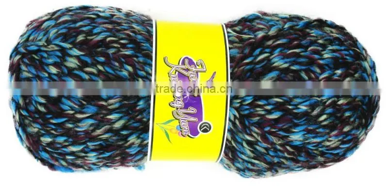 Charmkey wholesale hand knitting texture yarn 100 acrylic yarn