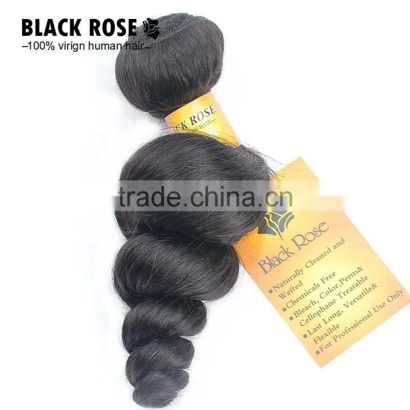 Loose Wave Hair Bundles 100% Human Hair Extension Virgin Brazilian Hair
