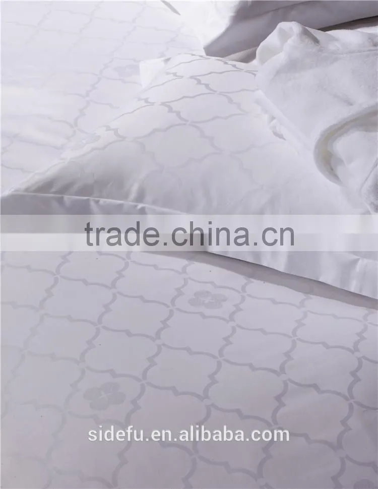 Luxury 100% Cotton Jacquard King Size Bedding Duvet Cover Set
