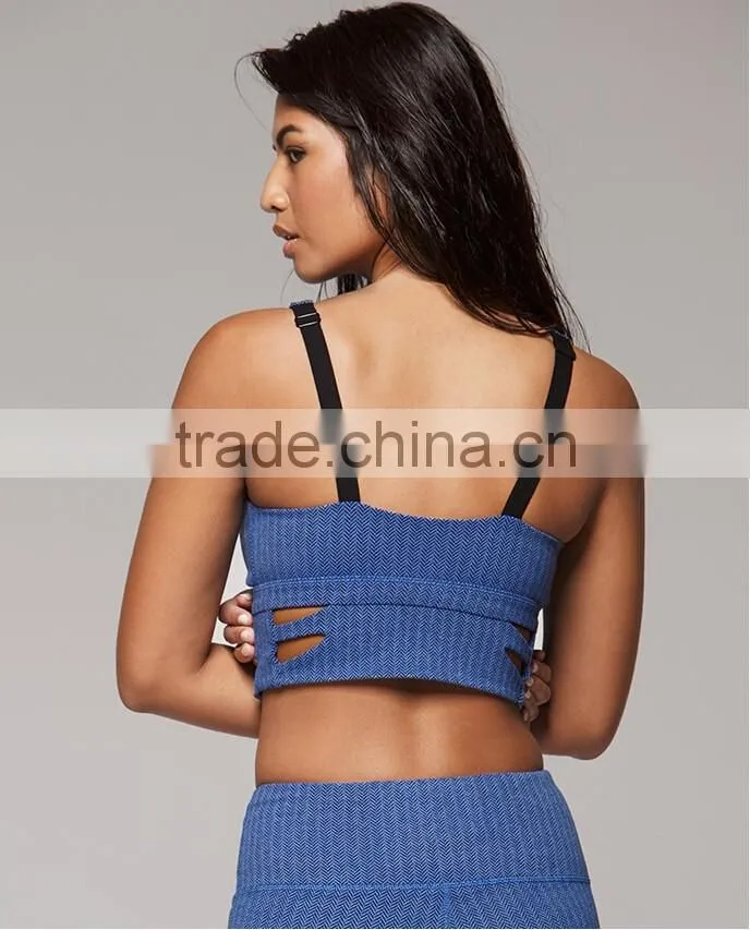 New Fashion Custom Yoga Clothing Ladies New Design Of Sexy Bra And Gym Sports Wear Fitness For Women