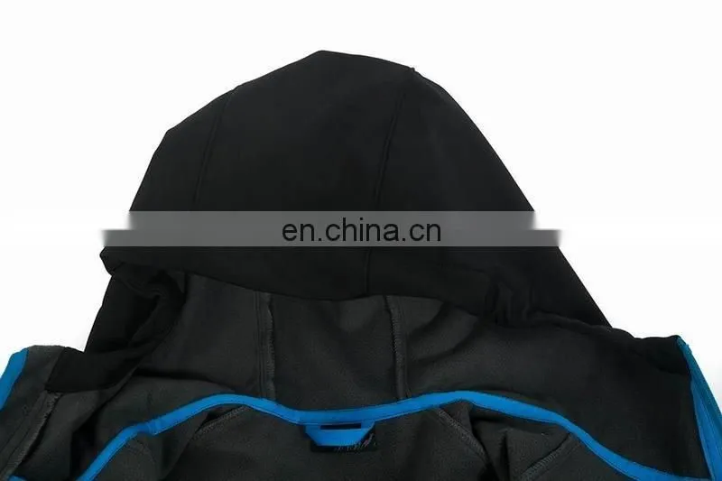Custom Breathable Softshell Jacket Empty Print Logo Winter Jacket