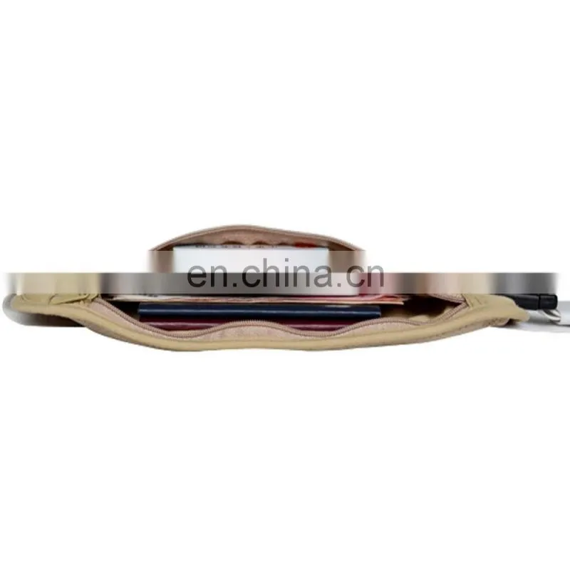 Hidden Nylon Rfid Women Travel Waist Band