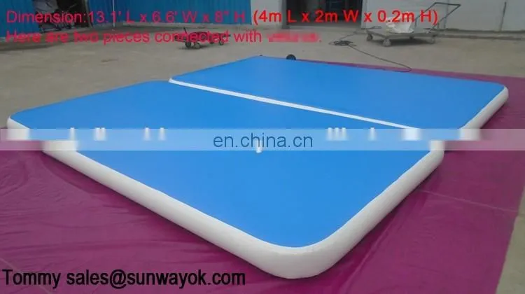 Inflatable Air Tumble Track Inflatable Air Mat For Gymnastics With Factory Price